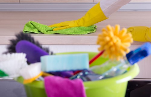 Customer raising a service concern about carpet cleaning work